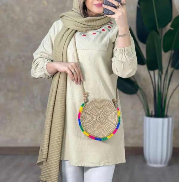 مدل مانتو کوتاه جلو بسته با مدل های شیک با کلاس مخصوص خاص پسندان