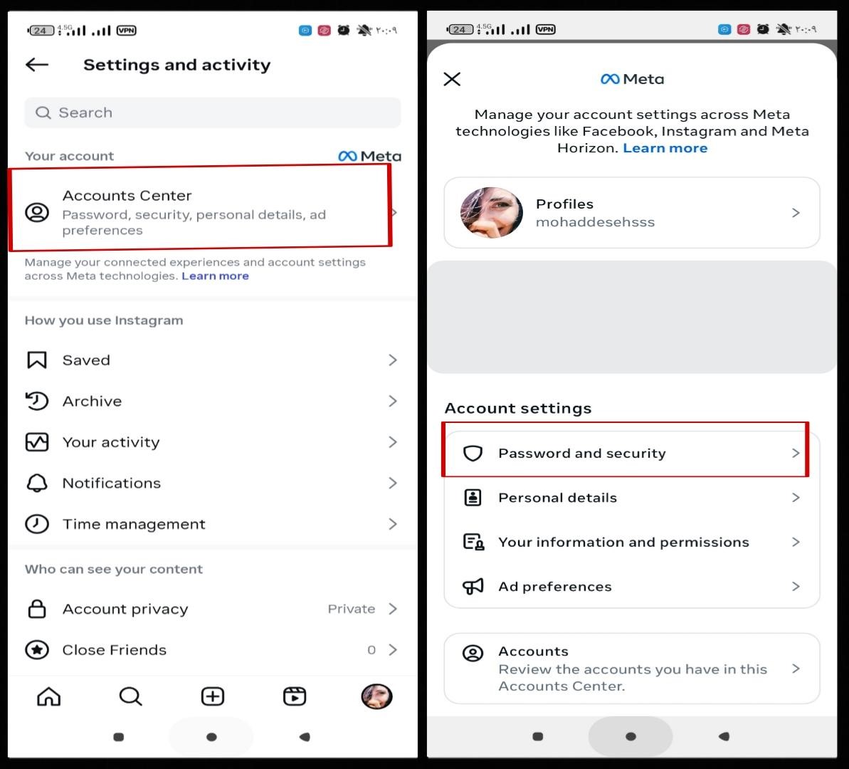 به رفتار خودکار در حسابتان مشکوک هستیم