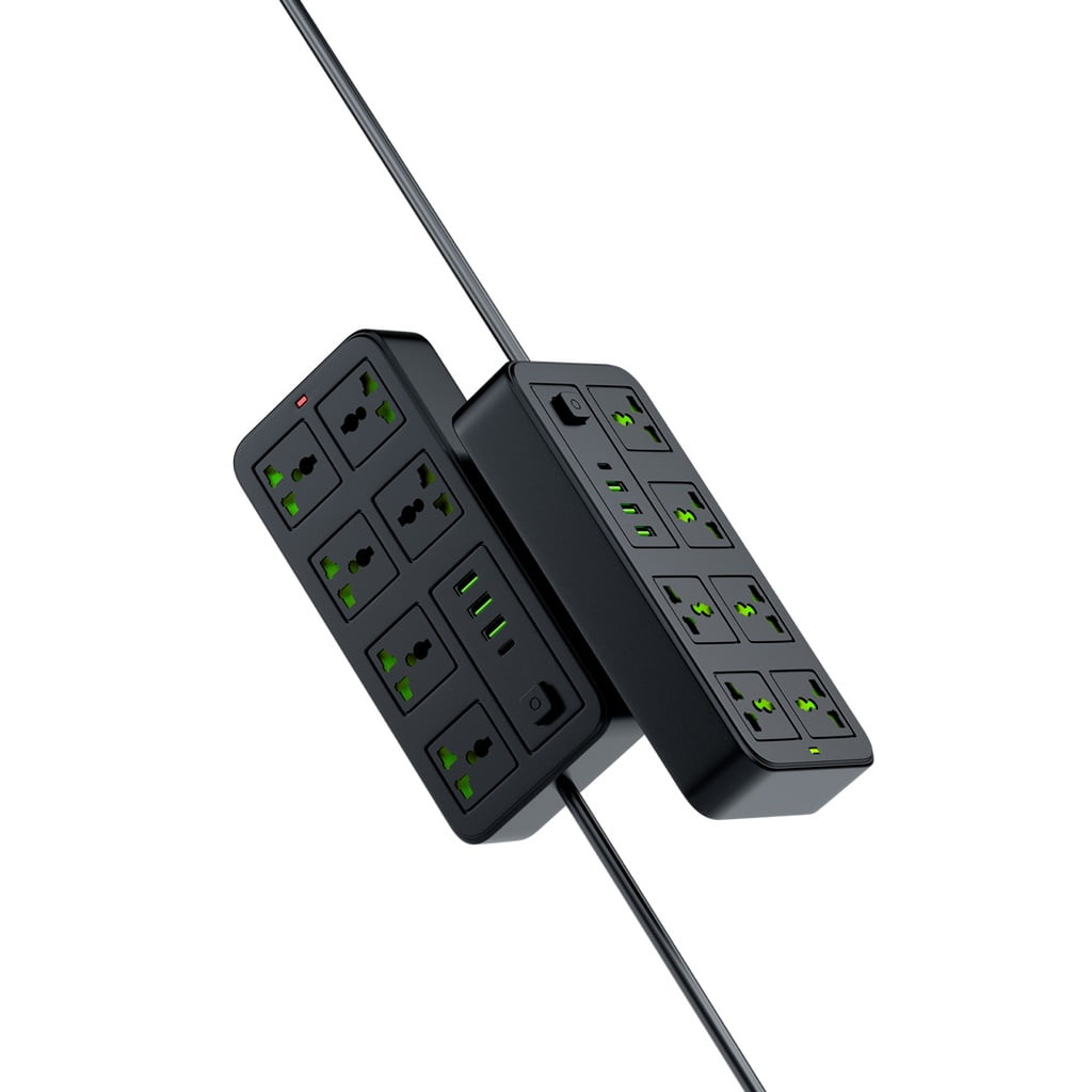 چندراهی برق پرودو مدل Blue 6 Universal Sockets Power Strip 3M - مستر گجت